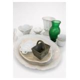 Mixed Tableware & Decorative Basket Lot