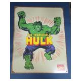 Marvel Comics The Incredible Hulk Metal Sign