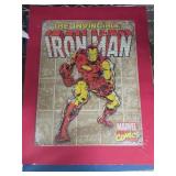 Marvel Comics The Invincible Iron Man Metal Sign
