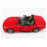 Bburago Red Convertible Model Car, Made In Italy