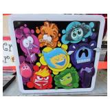 Monster Character Embossed Metal Lunchbox