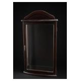 Wooden Mirrored Display Cabinet