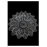 Federal Glass Petal Clear Glass Bowl