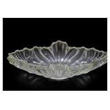 Jeannette Glass Gondola Clear Glass Bowl