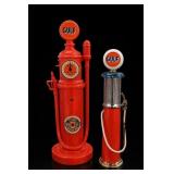 Gulf Gas Pump Telephone Pair