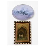Bradford Exchange Sticking Together Plate & Art