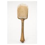 Vintage Vanity Hand Mirror & Hairbrush Set
