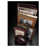 Ornate Picture Frame Lot, Assorted Styles