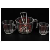 Pyrex Glass Measuring Cup Set, 3 Pieces