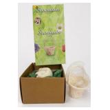 Department 56 Snowbunnies Flower Basket Figurine