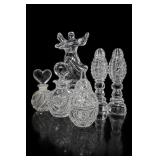 Cut Crystal Glass Decorative Assortment