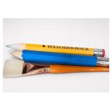 Texas Sized Pencil & US Toy Company Pencils