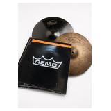 Verve Percussion Cymbal Pair With Remo Package