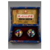 Shou Xing Iron Ball Direction Baoding Ball Pair