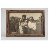 Framed Family Photograph With Decorative Frame