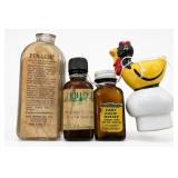 3 Vintage Medicine Bottles: PEN-GESIC & Fast Pain