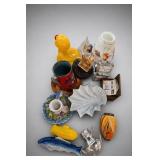Mixed Decorative Figurines, Vases & Objects