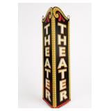 Two-Sided Metal Theater Marquee Sign