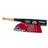 Louisville Slugger Rangers Bat & Bandana Set