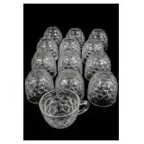 Fostoria American Glass Cup Set