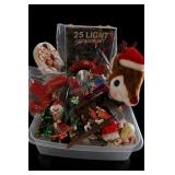 Christmas Decorations Assortment With 25-Light Set