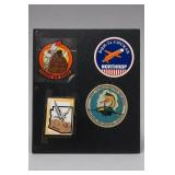 Military Insignia Patches & Baseball Card Lot