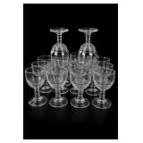 Anchor Hocking Manhattan Ribbed Cordial Glass Set