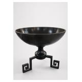 Japanese Bronze Tazza Footed Bowl