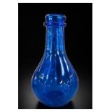 Blenko Williamsburg Restoration Sapphire Blue Vase
