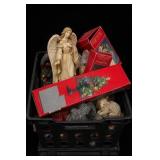 Keepsake Holiday Ornaments & Angel Figurine Lot