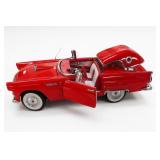 Ford Thunderbird Red Convertible Diecast Car