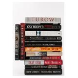 Hardcover Book Lot: Blood Ties, Dead Sleep & More