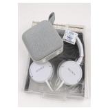 Sharper Image 1014046 Speaker & Sony Headphones