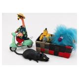 Novelty Figures, Plush & Rat Toy Lot