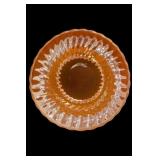 Anchor Hocking Fire-King Peach Lustre Swirl Bowl