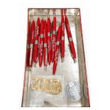 Drug Education Pens, Atlanta 1996 Token & 2007