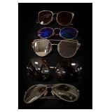 Six-Pair Assorted Sunglasses Lot