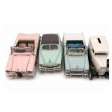 ERTL Vintage Vehicle Diecast Car Lot, 4 Pieces