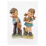 Goebel Japan Boy & Girl Figurine Pair