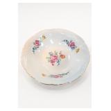 Floral Scalloped Serving Bowl