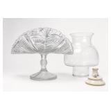 Bryce Higbee EAPG Glass Banana Stand