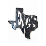 Texas Metal Cutout Wall Sign