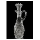 Anchor Hocking Prescut Glass Cruet
