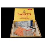 Bances Imported Cigar Box Framed Ephemera