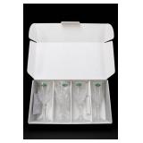 Shannon Crystal Regency 4Pc Lead Crystal Goblets