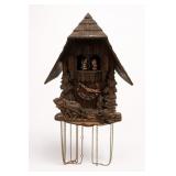 Carved Black Forest Style Cuckoo Clock