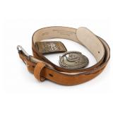 Justin Classic Western Belt Size 28 w Buckles