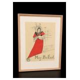 Henri de Toulouse-Lautrec May Belfort Framed Print