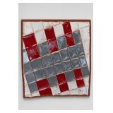 Lacy Byron Signed Copper Abstract Wall Panel