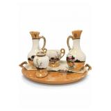 Vintage Made In Japan Lusterware Cruet Set
